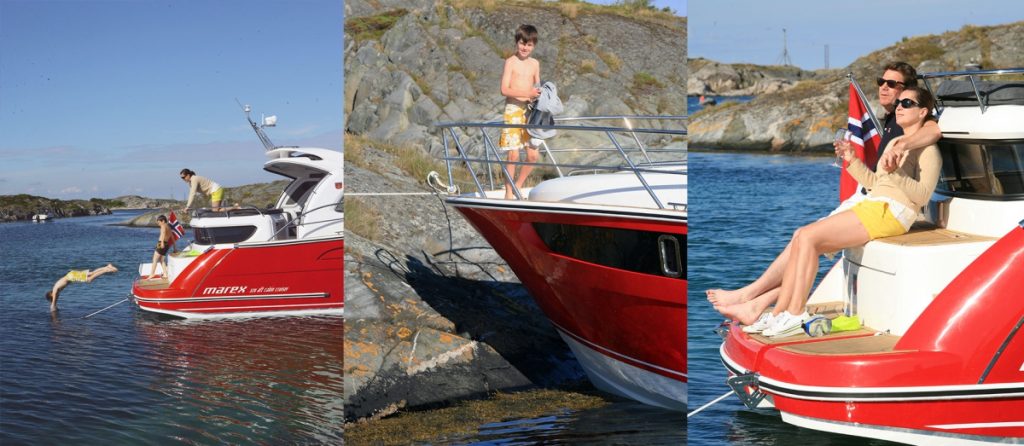 Marex 320 AFT Cabin