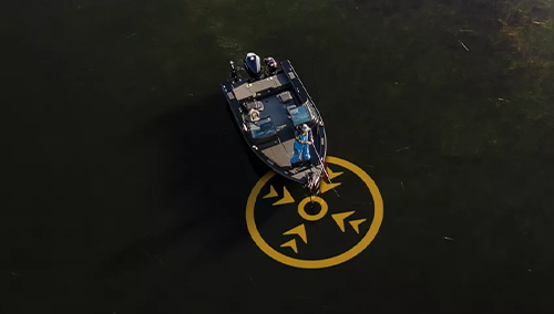 Hold your fishing spot