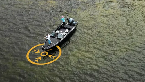 Hold your fishing spot